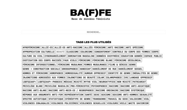 BAF(F)FE Base de données féministe